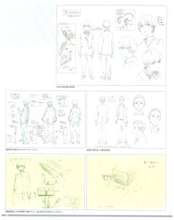 Page 101 of SSSS.DYNAZENON GRIDMAN UNIVERSE CHARACTER CONCEPT DESIGN