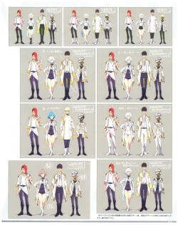 Page 114 of SSSS.DYNAZENON GRIDMAN UNIVERSE CHARACTER CONCEPT DESIGN