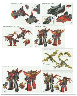 Page 29 of SSSS.DYNAZENON GRIDMAN UNIVERSE CHARACTER CONCEPT DESIGN