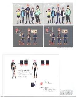 Page 97 of SSSS.DYNAZENON GRIDMAN UNIVERSE CHARACTER CONCEPT DESIGN