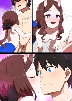 Page 12 of FGO Shuten-Doji x Da Vinci possession manga 6p