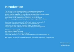 Page 5 of Josei no Tame no Zettai ni Ochinai Shuukatsu-jutsu | The Women's Foolproof Guide to Job Hunting Success