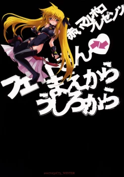 Page 34 of Fate-san ga Mae kara Ushiro kara