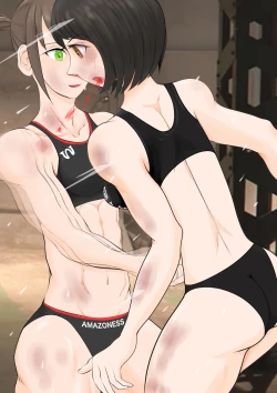 Page 105 of 女子生徒会との闘い2 〜女子プロレス部の罠〜