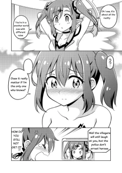 Page 2 of Don't Call Me A Naked Hero! In Another World 2-1