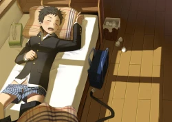 Page 14 of 同人/マンガ｜学校帰りの少年がベッドの上で事を始めるだけ