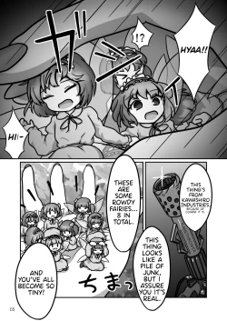 Page 4 of Mystia-chan no Onaka no Naka o Full Tour Suru Ohanashi