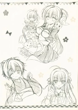 Page 10 of Kin-iro Loveriche Rough Book