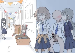 Page 90 of Onaji Han datta Joshi to Kakurete Hamemakuri Bunkasai