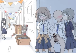 Page 93 of Onaji Han datta Joshi to Kakurete Hamemakuri Bunkasai