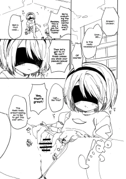 Page 3 of YoRHa Kitai 2B no Shoushizaika Gitai Unyou Shiken ni Kansuru Houkoku｜Report on the Trial Run of YoRHa Unit 2B's Cost Saving Chassis