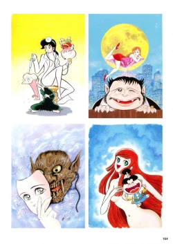 Page 163 of Kenran Goga Go Nagai Art Works