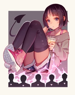 Page 10 of Tiny Evil 5 Part 2 - 淫魔少女３人におちんちん遊ばれる本