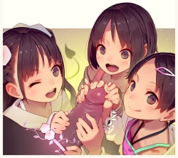 Page 18 of Tiny Evil 5 Part 2 - 淫魔少女３人におちんちん遊ばれる本