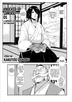 Page 1 of Harami samurai 01 Onna Douchuu Maguwai Tabi | Knocked Up Samurai 01: A Woman’s Journey to get pregnant
