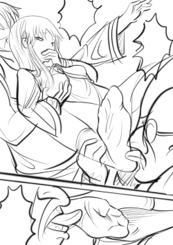 Page 6 of 当麻面前轮流玩弄茵蒂克丝，闻她运动后的脚臭袜臭靴臭腋臭【草稿】