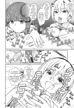 Page 22 of Boku ga!'`Watashi ga!'`Ichiban eroinodesu!'`Desu wa!' | "I am The..." "I'm The..." "Lewdest!" "Right!?" "Am I Not!?"