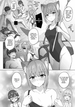 Page 1 of Shiroko to Mizugi Ecchi