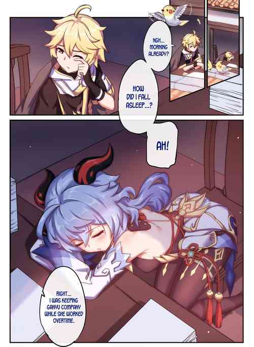 Download Ganyu to no Zangyou | Working Overtime With Ganyu