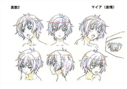 Page 16 of Kuroinu a1c Sketches Covers and Media