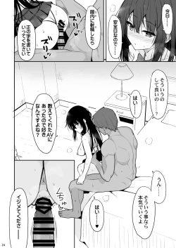 Page 23 of Otonashii Kanojo ga AV Satsuei Gokko de Nakadashi ga Daisuki na Dosukebe ni Naru made