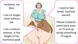 Page 8 of Rewrite: Mother, ferocious temptation.