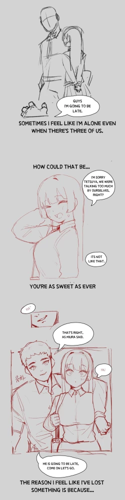 Page 4 of How To Break A Love Comedy Manga + Doodles