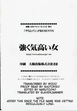 Page 37 of Tsuyoku Kedakai Onna | Strong Willed Woman