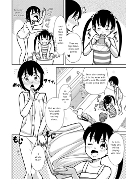 Page 12 of Futari no Omorashi Mizuasobi | Peeplaying Together in the Water