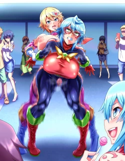 Page 334 of Seigi no Heroine Buzama Haiboku Shuu 7