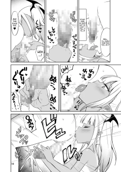 Page 18 of MSGK Succubus ga Nakama ni Shite Hoshisou ni Kochira o Miteiru - The MSGK succubus is looking at you as if she wants to be your mate.