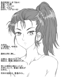 Page 1 of Joshidaisei Ami, Yukue Fumei