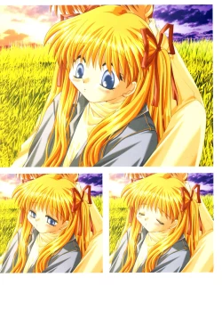 Page 144 of Kanon Visual Fan Book