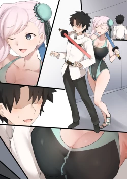 Page 8 of Mizugi Musashi ni Mitsugigasareta Ue ni Kokujin Dekachinpo NTR Douga de Medb ni Chinpo Shibakareru Manga