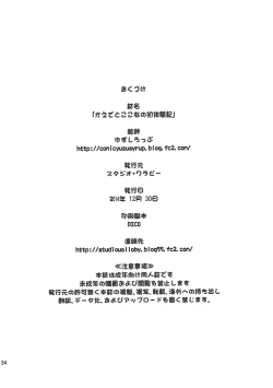 Page 33 of Kaede to Kokona no Hatsutaikenki | 枫和心夏的初体验记