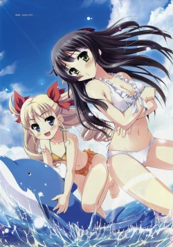 Page 16 of Kiss Yori Saki ni Koi Yori Hayaku Official Fan Book