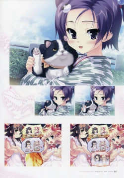 Page 50 of Kiss Yori Saki ni Koi Yori Hayaku Official Fan Book