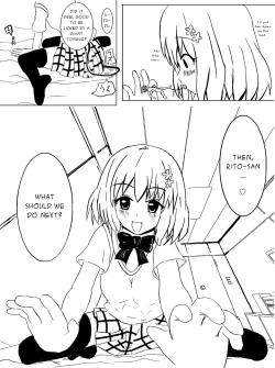 Page 4 of Rito ga chiisaku natte Momo to | Shrunken Rito and Momo