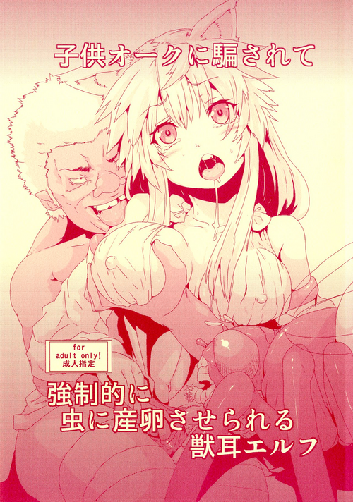 Download Kodomo Orc ni Damasarete Kyouseiteki ni Mushi ni Sanran Saserareru Kemonomimi Elf