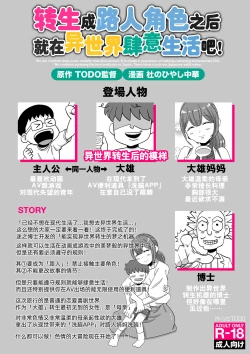 Page 2 of Mob Chara ni Tensei shite Isekai de Suki Houdai Ikite Iku!