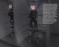 Page 122 of Girls Exhibition Hall: Attendants, Bathrooms, Punishment Cell, and Wall of Female Genitalia