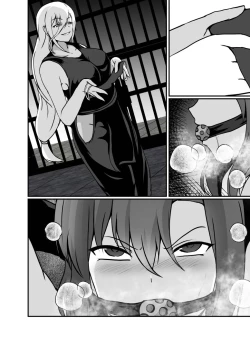 Page 76 of KUNOICHI REINA no Futanari-ka Kaizou Choukyou