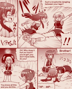 Page 18 of Kunoichi Ninja School Entrance Exam