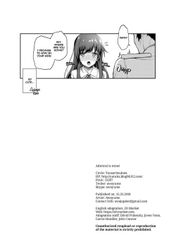 Page 29 of Admiral-san Hitorijime! | Admiral is Mine!