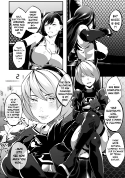 Page 21 of Square off! 2B vs Tifa