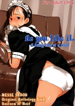 Page 1 of As you like it. A fairy tale of a maid