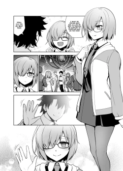 Page 4 of Mashu Must Deal with this Pushy n' Lusty Oji-san Whenever Senpai is Busy Rayshifting!