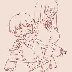 Page 12 of Senpai with huge lips