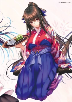 Page 152 of Amakano 2 Visual Fan Book