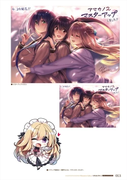 Page 15 of Amakano 2 Visual Fan Book